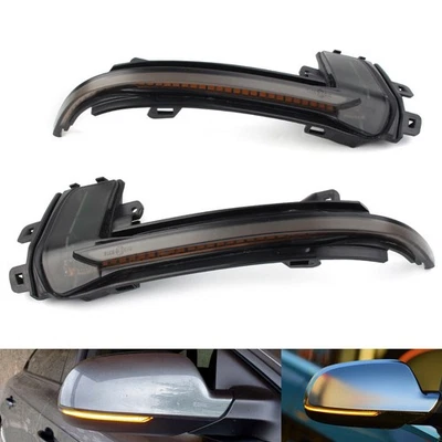 Dynamic Turn Signal Light Mirror Indicator Fit Audi A3 S3 RS3 A4 S4 B8.5 A5 - Image 1 of 4