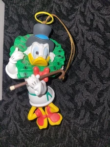RARE Vintage Disney Scoorge McDuck Christmas Ornament 005901 By Grolier w/ Box - Picture 1 of 3