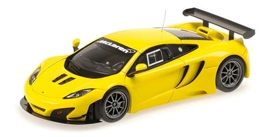 Minichamps 437121396 McLAREN MP4-12C GT3 2012 YELLOW Modellauto 1:43 - Bild 1 von 3