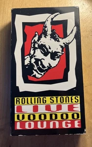 Rolling Stones Voodoo Lounge VHS Tape 1994 Live Concert Giants Stadium Like New - Picture 1 of 5