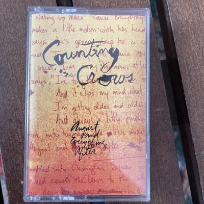 August & Everything after by Counting Crows (Cassette, 1993) - Image 1 of 4