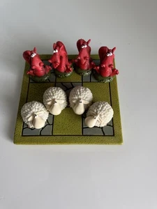 Fabulous Paolo Chiari Sheep And Dragons Tic Tac Toe/Noughts And Crosses - Picture 1 of 5