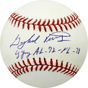Gaylord Perry Firmado AL Béisbol Cy Young, 3534 Ks, 314 victorias, Salón 91 Tristar - Imagen 1 de 2