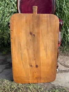 Antique Turkish Breadboard | Oversized Hand-Carved Charcuterie - Picture 1 of 8