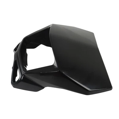 Cubierta de faro negra 1 pieza para Suzuki DR-Z400S DRZ400SM DR200S DR650SE 2002-2023 Foto 1 de 4