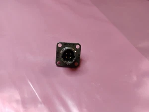 Round Connector 4 Pin Chassis Mount PT02E-8-4P / PT02E-8-4S - Fast Ship - Picture 1 of 4