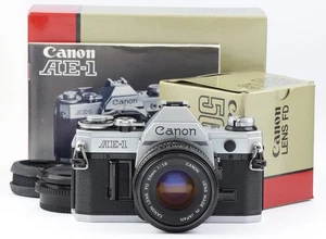 Canon AE-1 35mm Film Camera with FD 1.8/50mm - Picture 1 of 9