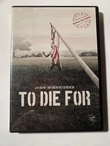 JOHN Schneider To DIE FOR DVD 2022 MOVIE Bo From DUKES OF HAZZARD - Foto 1 di 2