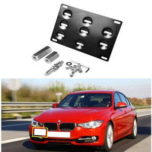 Front Bumper Tow Hook License Plate Mounting Bracket Holder for BMW 3 5 6 X MINI - Bild 1 von 11