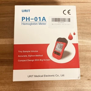 Kit Test Emoglobina Ph-Blood Urit con 24 Strisce Reattive Emoglobina Sanguigna, Nuovo Con Scatola - Foto 1 di 3