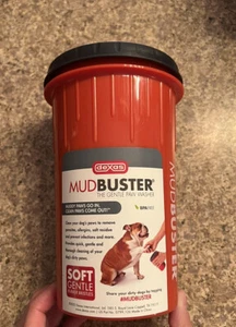 dexas MUD BUSTER The Gentle Paw Washer SOFT RUBBER BRISTLES Dog Pet Claw Care - Picture 1 of 4