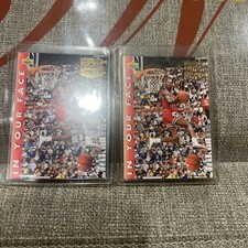 🔥1992-93 Upper Deck Michael Jordan In Your Face-RARE ERROR & Correct Card🔥1201