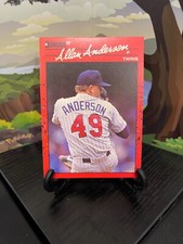 1990 Donruss Allan Anderson #64 Baseball Card
