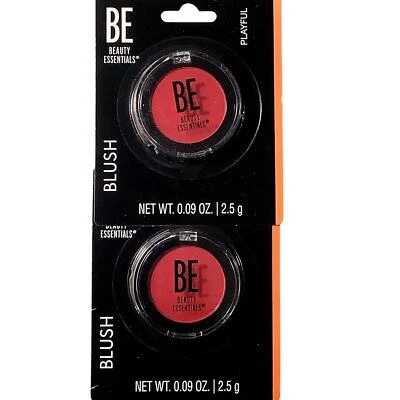 2-PK Beauty Essentials Blush, Playful, 0.09 oz. / 2.5g Compact & Travel-Friendly - Image 1 of 2