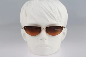 Emporio Armani 169 S 743 18 Vintage 2000's semi rimless sunglasses women NOS - Picture 1 of 10