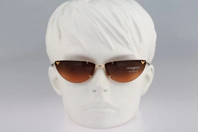 Gafas de sol Emporio Armani 169 S 743 18 vintage años 2000 semi sin montura para mujer nuevas de stock Foto 1 de 4