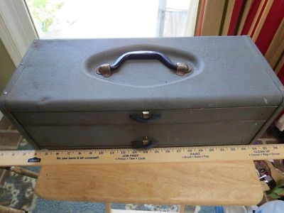 Vintage Kennedy Machinist tool box  model  TC-20-AL (lot#12301) - Image 1 of 4