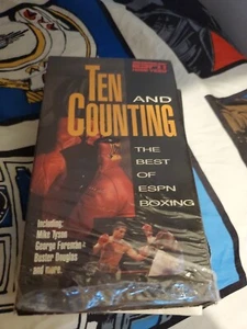 Ten and Counting... The best of ESPN Boxing (VHS 1991) - Picture 1 of 2