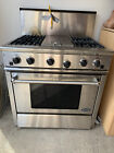 DCS 36” Gas Range And Oven With Grill And Hood photo