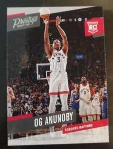🏀2017-18 OG Anunoby RC Panini Prestige Basketball Card Rookie #173 NM Raptors🏀 - Picture 1 of 2