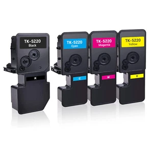 4x XXL TK5220 Toner Ersatz für Kyocera TK5230 Ecosys M5521cdw M5521cdn P5021cdn - Bild 1 von 11