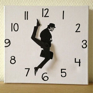 Comedian Home Decor British Comedy Silent Ministry Of Silly Walk Wall Clock Gift