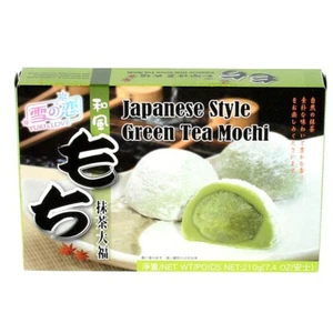210g (6 Stück) Yuki & Love Grüner Tee Mochi Reisküchlein Green Tea Mochi Taiwan