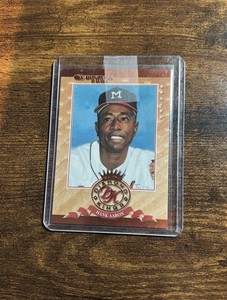 2001 Donruss All-Time Diamond Kings Hank Aaron ATDK-8 /2500 HOF