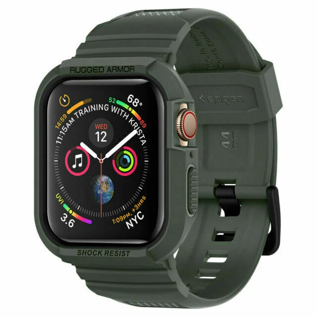 Spigen Apple Watch Case 44mm Series 4 Sports Green Smart Watch - (062CS26016)