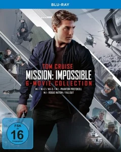 Mission: Impossible 1+2+3+4+5+6 / 6-Movie-Collection # 7-BLU-RAY-BOX-NEU - Zdjęcie 1 z 2