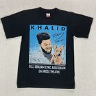 Khalid T Shirt Concert Roxy Tour Double Sided Short Sleeve Black Men's Small