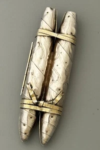 Gorham Trompe L'oeil Sterling Silver Cigar Case - Picture 1 of 6