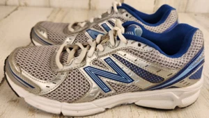 Zapatillas deportivas New Balance plateadas y azules para correr 470V3 para mujer 7,5, hombre 6 - Imagen 1 de 21