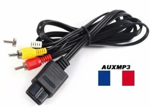 Cable VIDEO RCA NINTENDO SUPER NES SNES GAME CUBE N64 - Photo 1/1