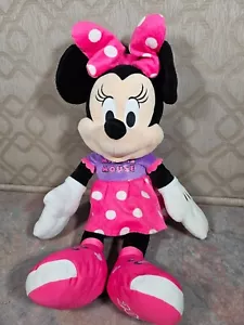 Disney - Minnie Mouse 25" Plush - 2015 on Foot - Pink and Purple w/ Bow - Picture 1 of 13