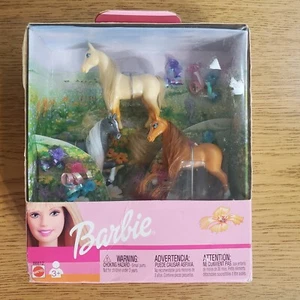 VTG NIB Barbie Mini Horse Trio 88812 Mares Collection Miniature Show Horse T1 - Imagen 1 de 7