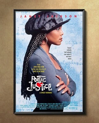 Poetic Justice 1993 Movie Poster 24"x36" Glossy Unframed 9344