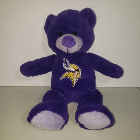 Minnesota Vikings Purple Plush Bear 13" Good Stuff 2012 Cover