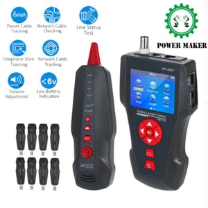 NF-8601W Finder LCD LAN PING/POE RJ11 Line Cable Network Tracker Tester New - Picture 1 of 12