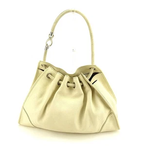 TOD’S Shoulder Bag IvoryxSilver Women Authentic secondhand - Picture 1 of 6