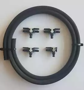 VW Crafter 2.0 TD Diesel Injector Leak Off Connector & Return Pipe Complete Kit - Picture 1 of 1