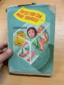 c1949 "GIFTS YOU CAN MAKE YOURSELF" CRAFTS ILLUSTRATED HB BOOK & SHEET (P4) - Picture 1 of 22
