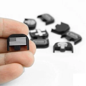 Placa de cubierta trasera de aluminio placa trasera Glock 17 19 20 21 22 39 40 Gen 1 2 3 4 5 - Imagen 1 de 10