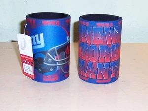 Lot of 2 NFL NY Giants Can Holder Koozie New With Tag - Picture 1 of 2