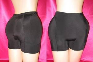 NEW WOMEN'S PADDED REAR BUTT+ HIPS ENHANCER SHAPER GIRDLE L/7 BLACK - Picture 1 of 1