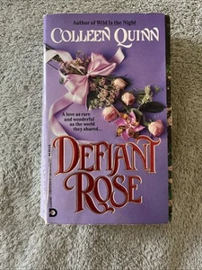 Colleen Quinn - Defiant Rose - 1992 - paperback - Foto 1 di 6