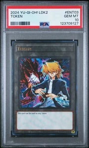 Joey Token #ENT03 - Yu-Gi-Oh! Legendary Decks II - PSA 10 - Imagen 1 de 2