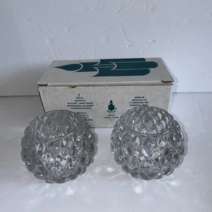 NOS Retired PartyLite Pair (2) of Rockport Votive Candle Holders P0577A - Picture 1 of 4