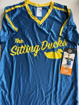 Взрослый Dodgeball "Сидящая утка" костюм (только рубашка) Hyde & EEK! Бутик - Изображение 1 из 4