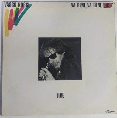 Vasco Rossi – Va Bene, Va Bene Così - Live - LP Italua 1984 - 1a edizione - Immagine 1 di 4